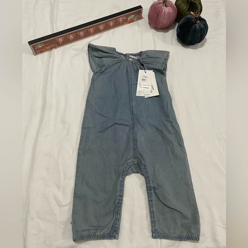Baby jumpsuit denim